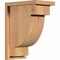 Ekena Millwork Alpine Smooth Corbel w/Backplate, Western Red Cedar, 7 1/2"W x 12"D x 16"H COR08X12X16ALP01SWR - alternate 1